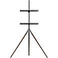 One For All Universeel tripod tv-statief - Schermmaten 32-65'' - LCD/LED/ Plasma/OLED/QLED-TV-apparaten/draaibaar 360° - In hoogte verstelbaar - VESA 400x400 - elegant design - WM7471
