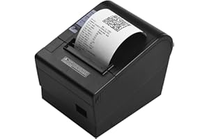 JNHCD 80mm Stampante Termica, Entweg Stampante termica per ricevute, Stampante Ricevute Diretta USB Ethernet, per ESC/POS