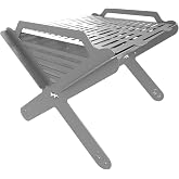 Kamp Ayısı&reg; X-Mangal&trade;: &Ccedil;elik Mangal Katlanabilir Izgara &Ccedil;antalı, Taşınabilir, Dayanıklı, Hızlı Kurulum