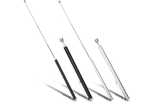 AFIODA 2 PCS Telescopic Pick Up Tools, Extendable Magnetic Pick Up Stick Pen with Strong Magnet, Portable Handheld Retrieval Tool for Screws, Nuts & Small Metal Parts, Extends to 65cm