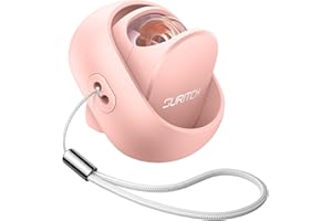 SURITCH Etui kompatybilne z zatyczkami do uszu Loop (z wyjątkiem przełącznika), obracana o 360° torba do przenoszenia ze smyczą, pojemnik zapobiegający upadkowi pojemnik do przechowywania zatyczek do