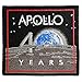 Produktbild Applikation Aufbügler Patches Stick Emblem Aufnäher Abzeichen "Apollo 11 — 40th Anniversary 10cm ,,nasa