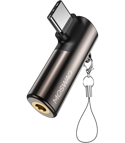 Bphuny Adaptateur USB C Vers 3.5 Pour Casque Et Charge, Adaptateur