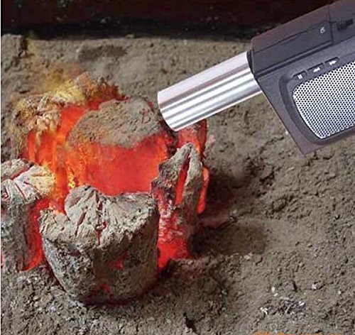 Sunjas Außen Elektro BBQ-Ventilator-Luft-Gebläse für Grill-Feuer Bellow Tragbare - 5