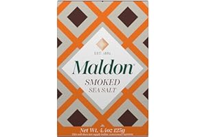 GENERICO Fiocchi di Sale Marino Affumicato Maldon Smoked Sea Salt Pacco da 125 g Inglese