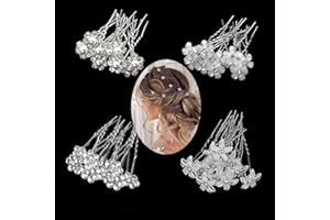 BetterJonny - Horquillas para el cabello, 40 piezas y horquillas para el cabello, para bodas, fiestas de cumpleaños, etc