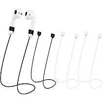 Ganci Anticaduta Per Auricolari Wireless | 2 Organizer E Cavo Antismarrimento - In Silicone Morbido - Foto 5