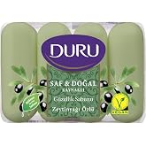 Duru Saf&Dogal Zeytinyağlı Sabun, 70 Gramx4