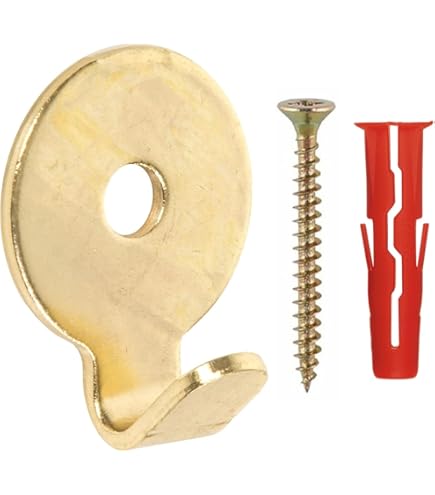 Merriway BH06984 - Set di 33 ganci per appendere quadri, in plastica trasparente