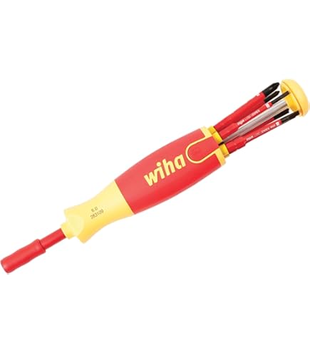Cacciavite Elettrico Wiha SpeedE PocketDrive – Set 31 Pezzi Con Punta Magnetica E Custodia Portatile