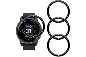 KELOLIN [4 Stück] Schutzfolie kompatibel mit Garmin Venu 2, 3D Gebogene Kanten, Kratzfest, HD Ultra Bruchsicherer Flexibler Displayschutzfolie für Garmin Venu 2