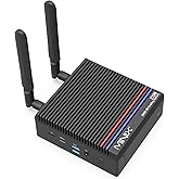 MINIX Z100-0dB Fanless Mini PC, Intel N100 12th Gen 16GB DDR4, 512GB M.2 PCIe 3.0 x 4 SSD Win 11 Pro Desktop Computer, 4K Dua