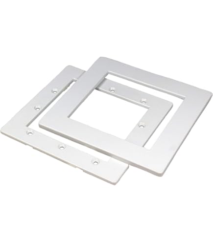 Pool-Skimmer-Dichtung Mit Breiter Öffnung – 2 Stück, Für Oberirdische Pools, Innenmaße Ca. 29x14 Cm