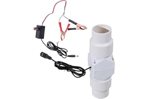 LEJIAJU 12V Extractor Fan Low Noise Inline Duct Hydroponic Air Blower Exhaust Fan for Home Bathroom Grow Room Ventilation