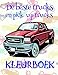Produktbild Kleurboek De beste trucks en pick-up trucks : Coloring Book for Boys  (Kleurboek De beste trucks en pick-up trucks - A SERIES OF COLORING BOOKS, Band 1)