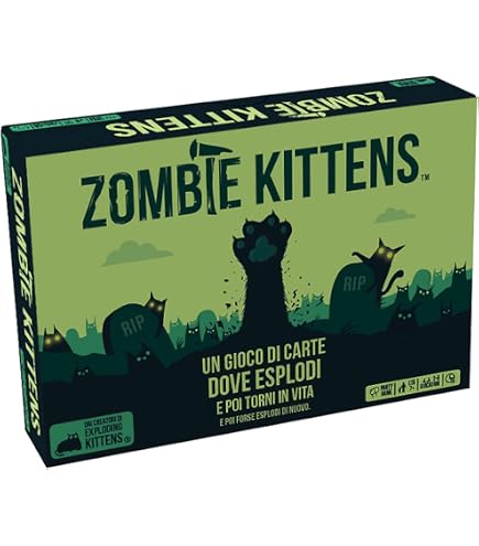 Imploding Kittens Erweiterung – Zusatzdeck Für Exploding Kittens, Von Asmodee