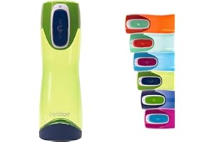 Contigo Bottiglia Acqua Swish Autoseal, 500 ml, Borraccia Sportiva Grande priva di BPA, Bottiglia da Palestra a Tenuta Stagna, per Lo Sport, Bicicletta, Escursioni