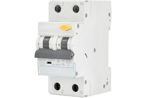 BLENDEND Interruttore differenziale RCBO 2 poli 25A 30mA Tipo AC, protezione da sovraccarico e cortocircuito in impianti elettrici.