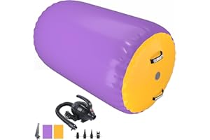 DOBESTS Air Track Colchoneta Gimnasia artistica 2/3/4/5/6m Hinchable 10/15/20cm gruesa, Colchoneta Deportiva con Bomba, tumbling gimnasia de Uso doméstico/Fitness/Yoga