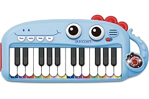 Bontempi | PlayKeys: 24-Tasten-Spielzeug für kleine Musiker, Blau, 300x140x40 mm