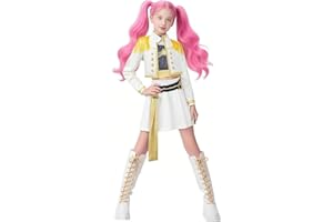 RPixc Disfraz coreano Wave Devil Killer, adecuado para niños, niñas, cazadores, ídolos, Mirazoi, disfraces de escenario con estampado Mira, adecuado para juegos de rol de Halloween