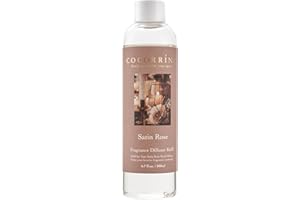 COCORRÍNA Raumduft Diffuser Nachfüller Satin Rose 200ml, Diffuser Nachfüllen, Zimmerduft, für Schlafzimmer, Bad Büro Home Décor