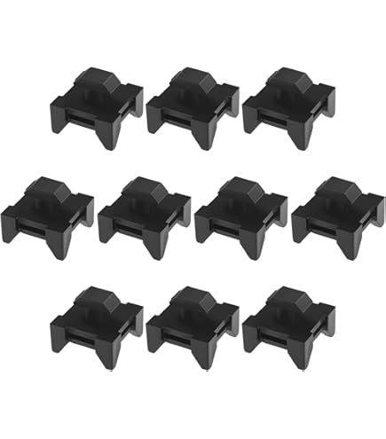 Clip Per Cavi Su Profili Alluminio - Fissaggio Rapido A Scatto, Tipo B Scanalatura 8mm - Foto 7