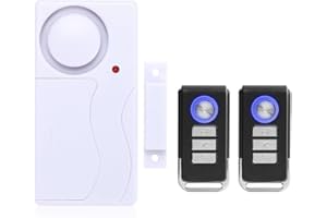 Mengshen Wireless Finestra porta finestra Allarme antifurto DIY Sicurezza Sicurezza Sistema di allarme Sensore magnetico con telecomando - 1 Allarme 2 Telecomando M641