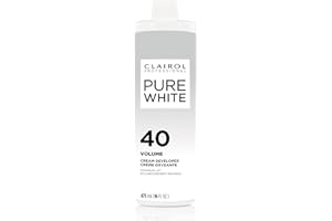 CLAIROL PROFESSIONAL Pure White 40 Volume Creme Developer by Clairol for Unisex - 16 oz Lightener