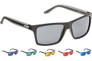 Cressi Rio Sunglasses - Premium Lunettes de Soleil Polarisées 100% Anti UV Avec étui rigide