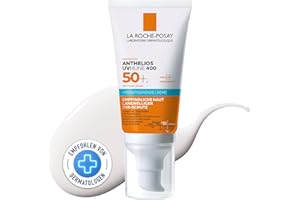 ‎LA ROCHE-POSAY La Roche Posay ANTHELIOS Hydratisierende Creme UVMune 40 bei trockener und empfindlicher Haut und Sonnenallergie, LSF 50+, 50 ml
