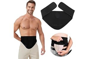 KANGWFAN Stoma Gürtel,Verstellbarer Stretch Stomabeutel Stützgürtel,Kolostomiebeutels Bauchgurt,Ostomy Support Herniengürtel,Kolostomiebeutel Stoma Zubehör,für Männer & Frauen Outdoor-Aktivitäten Sport