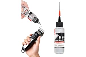 YUUFCY Haarschneidemaschinen-Öl, 60 Ml Öl Für Haarschneidemaschinen Und Trimmer, Clipper Oil, Scherkopföl, Rostschutz-Haarschneideöl-Schmiermittel, Geruchloses Reibungsminderndes Trimmeröl