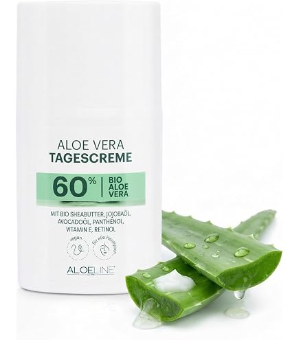 ALOE Line Aloe Vera Spray 99% bio, alkoholfrei, vegan, mit Allantoin,  Panthenol, Feuchtigkeitspflege fr Gesicht, Krper, Haare, After Sun  khlend, ohne Duft- und Farbstoffe : Amazon.de: Kosmetik