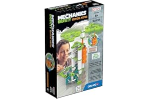Geomag - Mechanics Gravity Vertical Motor - Juego Educativo y Creativo para Niños - Bloques de Construcción Magnéticos, Motores Verticales con Bloques Magnéticos - Juego de 183 Piezas