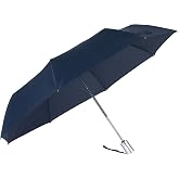 Samsonite Rain Pro 3 Section Auto Open Umbrella Close 28.5 cm, Blue