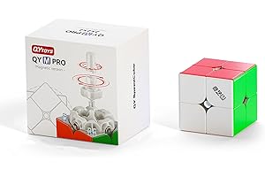 XMDCuber QY Toys M Pro Magnetico 2x2 Cubo Magico 51MM, Speed Cube 2x2x2 Magnetic Puzzle Stickerless,2x2 Velocità cubo