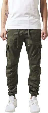 URBAN CLASSICS Pantaloni Jogging Uomo, Tuta in Stile Cargo Aderenti,  Sweatpants Sportivo, Tasche Cargo, disponibili in diversi colori, taglie XS  - 5XL : Amazon.it: Abbigliamento