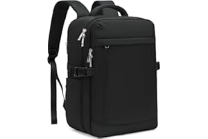 Yankony Zaino Ryanair 40x20x25 Zaino da Viaggio Aereo Bagaglio a Mano 40x20x25 Ryanair 20L Borse da Cabina per Donna Uomo 14 Pollici Porta PC Portatili con Tasca Antifurto per Scuola Lavoro Affari