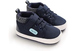 DEBAIJIA Bambino Scarpe Espadrillas 0-18M Suola Morbida Ragazzo Tela Sneaker Infantile Antiscivolo Traspirante