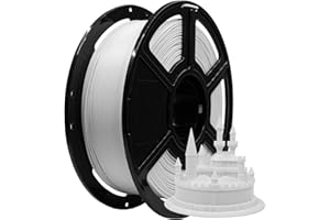 FLASHFORGE Filament PLA PRO 1.75 mm - Filament d'impression 3D PLA PRO, PLA + Filament d'impression 3D (1KG, Blanc froid)