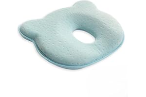 DALALA Cojin de Espuma Viscoelastica y Terciopelo - Cojin Cuna Cama Cochecito Viajes - Cojin Transpirable Hipoalergenico - Cojin Supersuave