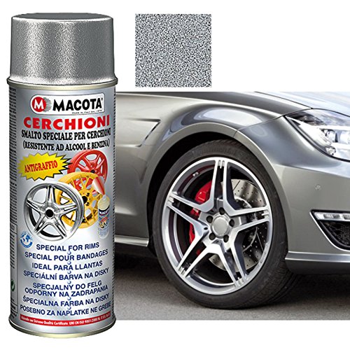 MACOTA 1210077 Vernice Argento Ruote Spray Smalto Speciale per Cerchioni-cod. 05691