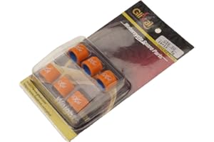 Glixal ATKS-04010 16X13mm High Performance Racing Variator Roller Weights Set 139QMB GY6 50cc - 100cc Scooter Moped ATV (5 gram)