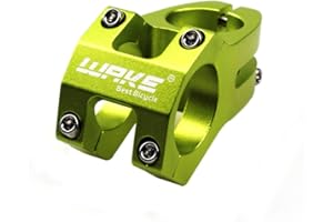 CYSKY Attacco Manubrio MTB 31,8 45mm Prolunga Manubrio Pipa MTB Corto Alzare Manubrio MTB Adattatore Attacco Manubrio Bici da Corsa Lega di Alluminio