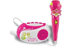 Bontempi | SoundWave - Amplificatore con Microfono e Connessione MP3 per Elevare la Tua Voce e la Tua Musica, 200x200x60 mm