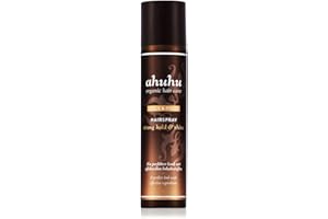 ‎AHUHU ahuhu STYLE & FINISH Haarspray strong hold & shine (300 ml) - mit pflegendem Arganöl, ohne zu verkleben, leicht wieder auszubürsten, mit herrlich floralem Duft, für alle Haartypen, vegane beauty