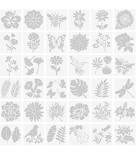 MAYJOYDIY Lighthouse stencil, zee, oceaan, nautische