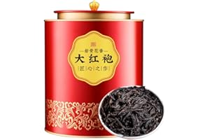 HQZMCTE Reiches Aroma Da Hong Pao Felsentee - Große Rote Robe 250g- Premium Fujian Wuyi Yancha, Oolong Tee