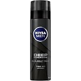 NIVEA MEN Erkek Tıraş Jeli Deep Dimension 200ml, Maxx tech, Aktif Karbon, Kaygan Tıraş Deneyimi